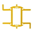 thumbnail image 3 of Garden Hose Holder Portable Water Hose Reel Cable Storage Durable ABS Construction for Backyard Farm, 3 of 9