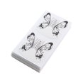 thumbnail image 2 of 200 Pcs Nail Form Guide Acrylic Tip Extension Forms Black And White Color Sticker Rroll Manicure Tool for Acrylic UV Gel Nail Art Tips Butterfly Shape Long Nail Extension Bluider Forms, 2 of 5