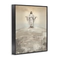 thumbnail image 2 of Stupell Industries Victorian Jesus on Hill Black Framed Giclee Art, 11 x 14, by Elizabeth Medley, 2 of 7