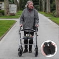 thumbnail image 4 of 2 PCS Universal Rollator Hand Grip, Anti-Slip Rolling Walker Hand Grips Replacement Parts for Rollator and Wheelchair, 4 of 5