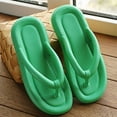 thumbnail image 3 of Dakaela Cloud Flip Flops for Women Soft Puffy Pillow Slides Bathroom Slippers Shower Shoe Sandals, 3 of 4