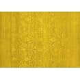 thumbnail image 1 of Ahgly Company Machine Washable Indoor Rectangle Oriental Yellow Industrial Area Rugs, 2' x 5', 1 of 4