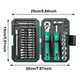 thumbnail image 3 of Portable Multifunctional 40 Piece Screwdriver Head DIY Screwdriver Portable Precision Suitable For Electronic Products, 3 of 9