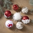 thumbnail image 4 of Bola de Navidad Decoración para árbol de Navidad Bola de Navidad con lentejuelas Colgante con forma de burbuja Adornos navideños Adornos colgantes con forma de bola de peluche, 4 of 5