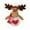 A, variant on Coollooc Christmas Plush Doll 59 Inches/ 50 cm Snowman Santa ReindeerChristmas Doll Standing Plush Doll for Christmas Holiday Decoration