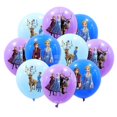 thumbnail image 3 of 10 piezas Frozen Elsa Anna Decoración de fiesta de cumpleaños Globos de Elsa 12 pulgadas Niñas Baby Shower Decoración Suministros de fiesta Olaf Globlos, 3 of 4