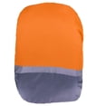 thumbnail image 2 of 18-70L Réglable Imperméable Pluie Couverture Randonnée Camping Voyage Sac à Dos Couvre avec Bande Réfléchissante Orange, 2 of 10