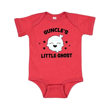 

Inktastic Cute Guncle s Little Ghost with Stars Gift Baby Girl Bodysuit