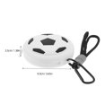 thumbnail image 2 of unbranded Llavero Deportivo Con Futbolístico Y Con Cremallera Para Bolso, 2 of 8