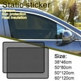thumbnail image 2 of DIY Car Stickers Sun Shades Sun Protection Window Cover Black PV, 2 of 8