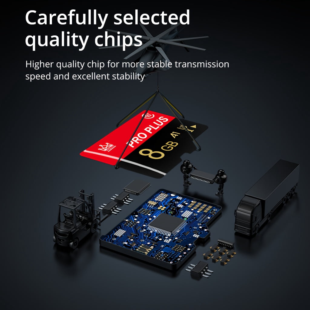 [3-Pack] 128GB Micro SD Card with Adapter, U3 C10 A1 V30 High Speed TF Memory Card, 150MB/s for Phone, Tablet, Camera, Nintendo Switch, Drone, Security Camera