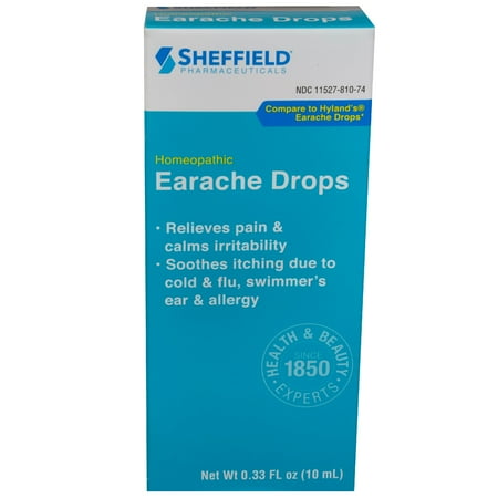 Sheffield Homeopathic Earache, 0.33 Fl. Oz.