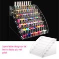 thumbnail image 4 of Garosa 6 Types Durable Nail Polish Acrylic Clear Makeup Display Stand Rack Organizer Holder, Nail Polish Organizer, Nail Polish Rack, 4 of 4