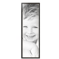 thumbnail image 2 of ArtToFrames 12" x 38" Black Square with Gold Beads Picture Frame, 12x38 inch Black Wood Poster Frame (WOM-5021),  Pack, 2 of 7
