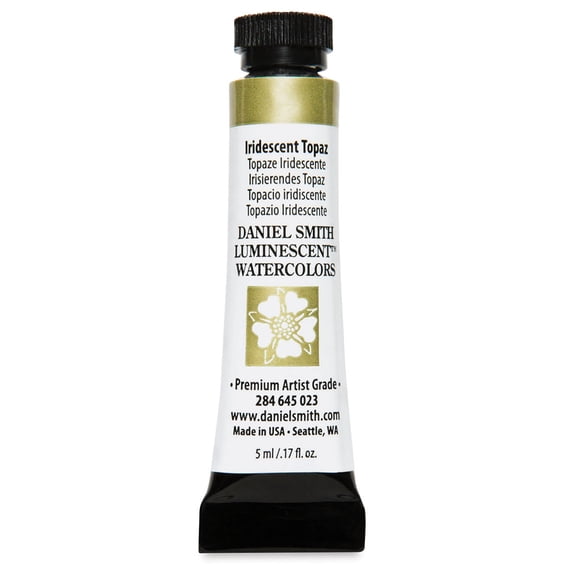 Daniel Smith Luminescent Watercolor - Iridescent Topaz, 5 ml, Tube