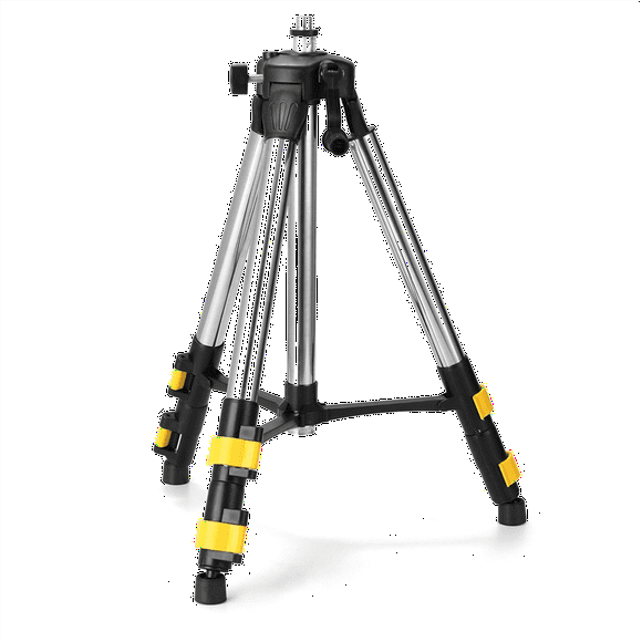 1.2M Three Height Adjustment Stainless Steel Extension Bar Tripod Stand for Laser Level Bubble-Level Laser Accessories
