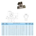 thumbnail image 2 of 1pcs-Linear Rail Shaft 13mm Sk13 Sh13a Support X-y-z Table Cnc Ball Bearing Thrust ,Low Friction, 2 of 5