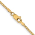thumbnail image 3 of 10K Yellow Gold Box Chain Styles Necklace 1.9 mm 24 inch, 3 of 4