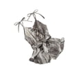 thumbnail image 2 of Pudcoco Girls Tie-dye Sling Romper Sleeveless V-neck Jumpsuit with Ruffles, 2 of 6