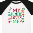 thumbnail image 4 of Inktastic My Auntie Loves Me Girls Girls Toddler T-Shirt, 4 of 5