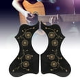thumbnail image 4 of Guitar Guard, Plastic Pickguard Plate Acoustic Guitar Pickguard Pack Beautiful Patterns  For Beginner For Professional Black,White,Red,Brown, 4 of 8