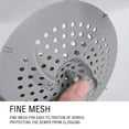 thumbnail image 6 of 3 PackHair Catcher,4.52" Square Hair Drain Cover for Shower Silicone Hair Stopper with Suction Cup,Easy to Install Suit for Bathroom,Bathtub,Kitchen,Pink, 6 of 8