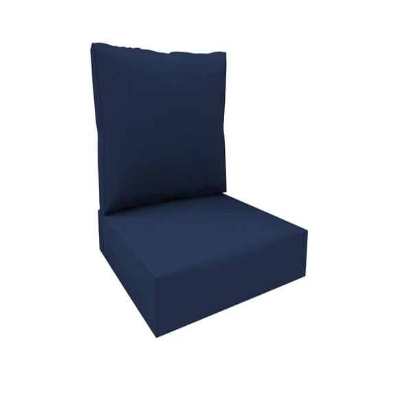 26x26x5 inch Amberson Sunbrella Outdoor Cushion for Arm Chair, Arnot Seat/Back Replacement Cushion for Outdoor Furniture