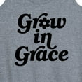 thumbnail image 3 of Instant Message - Grow In Grace - Women's Racerback Tank Top, 3 of 6