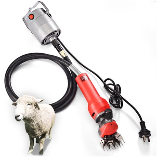 Electric Sheep Shearing Clipper 9-13 Straight Teeth Blade Scissors Cutter Goat Wool Shear Machines 1000W Mini Flexible Shaf ,Easy to Use