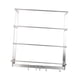 thumbnail image 1 of Estante para cintas de pared, organizador de cintas, estante multifuncional para papel de regalo, soporte para cintas de 4 niveles que ahorra espacio, 1 of 8