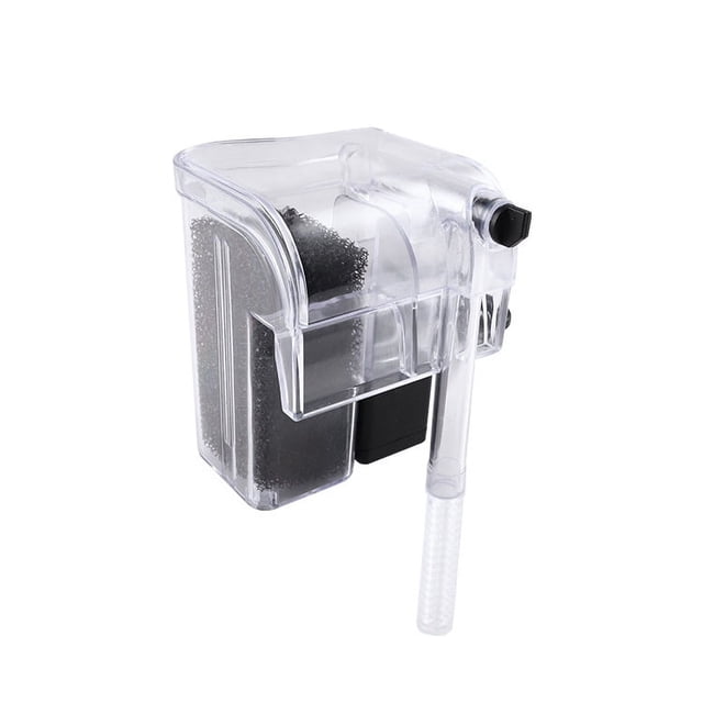 Jinsinto Aquarium Hang on Filter, Aquarium Power Filter Waterfall Water Pump Circulating Water Tank