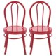 thumbnail image 1 of Dollhouse Miniature Chair 2Pack For Children 1:12 Scale Modern Design Mini Metal Accessories Portable Detailing, 1 of 5