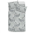 thumbnail image 1 of Juego de cama estampado gris cisne, 1 of 5