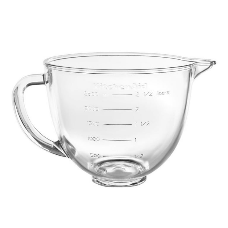 Stand Mixer Bowl Pack - Set of 2 (1 Bowl with Handle) - Fits 3.5