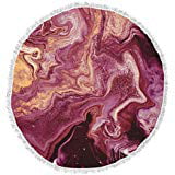 Kess InHouse Iris Lehnhardt Sea Pink Fleece Throw Blanket 40 x 30