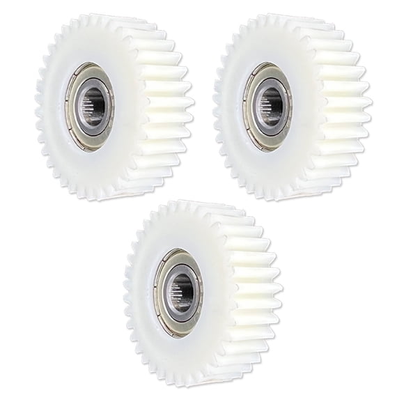 Naiovety Paquete de 3 engranajes de bicicleta eléctrica, repuesto de piezas de repuesto para componentes de conducción portátiles de nailon para Motor Ciclismo Naiovety OD023881-00
