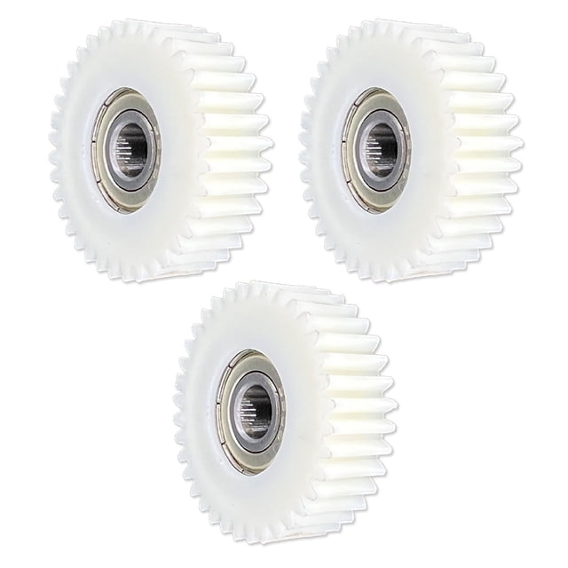 Naiovety Paquete de 3 engranajes de bicicleta eléctrica, repuesto de piezas de repuesto para componentes de conducción portátiles de nailon para Motor Ciclismo Naiovety OD023881-00