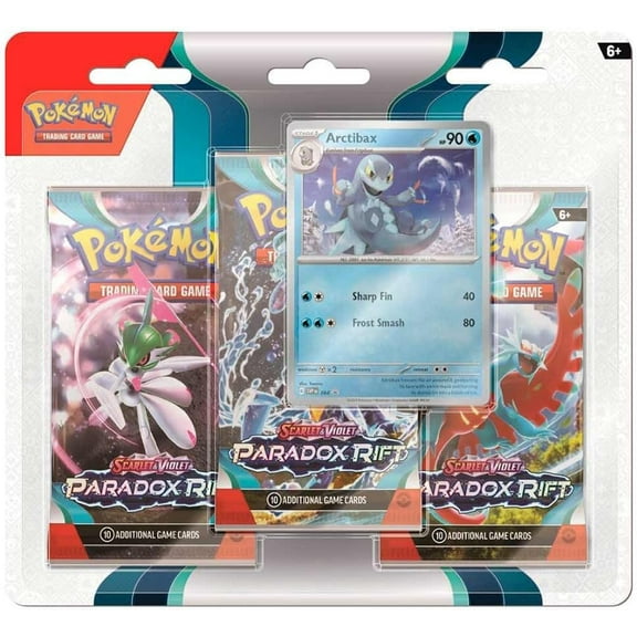 Pokemon TCG: Paradox Rift - 3-Pack Blister | Arctibax