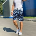 thumbnail image 7 of Kdxio Blueberry Print Mens Sleep Shorts Bottoms Soft Comfy Pajama Wear Pants with Drawstring Pockets, 7 of 7