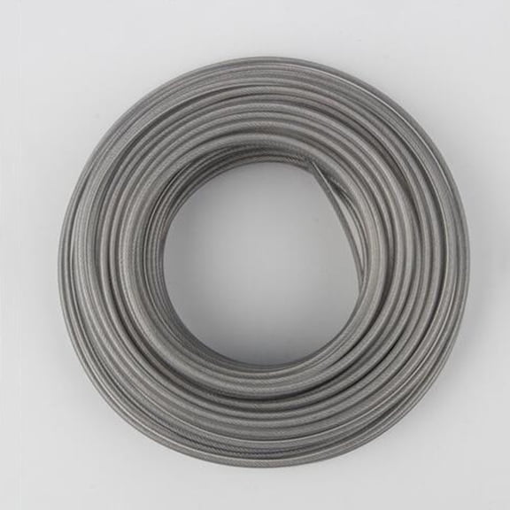 Supvox Durable Steel Wire Trimmer Line 2pcs Lawn Mower Accessories for Grass Cutting Compatible with Various String Trimmer Models