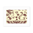 thumbnail image 1 of Egypt Pharaoh Black Cat Pattern Photo Mount Frame Picture Art Painting Desktop 5x7 inch, 1 of 3