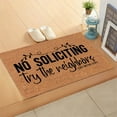 thumbnail image 6 of Area Rugs,No Soliciting Doormat Welcome Doormat Carpet Doormat No Soliciting We Have Found Please Go Doormat, 6 of 7