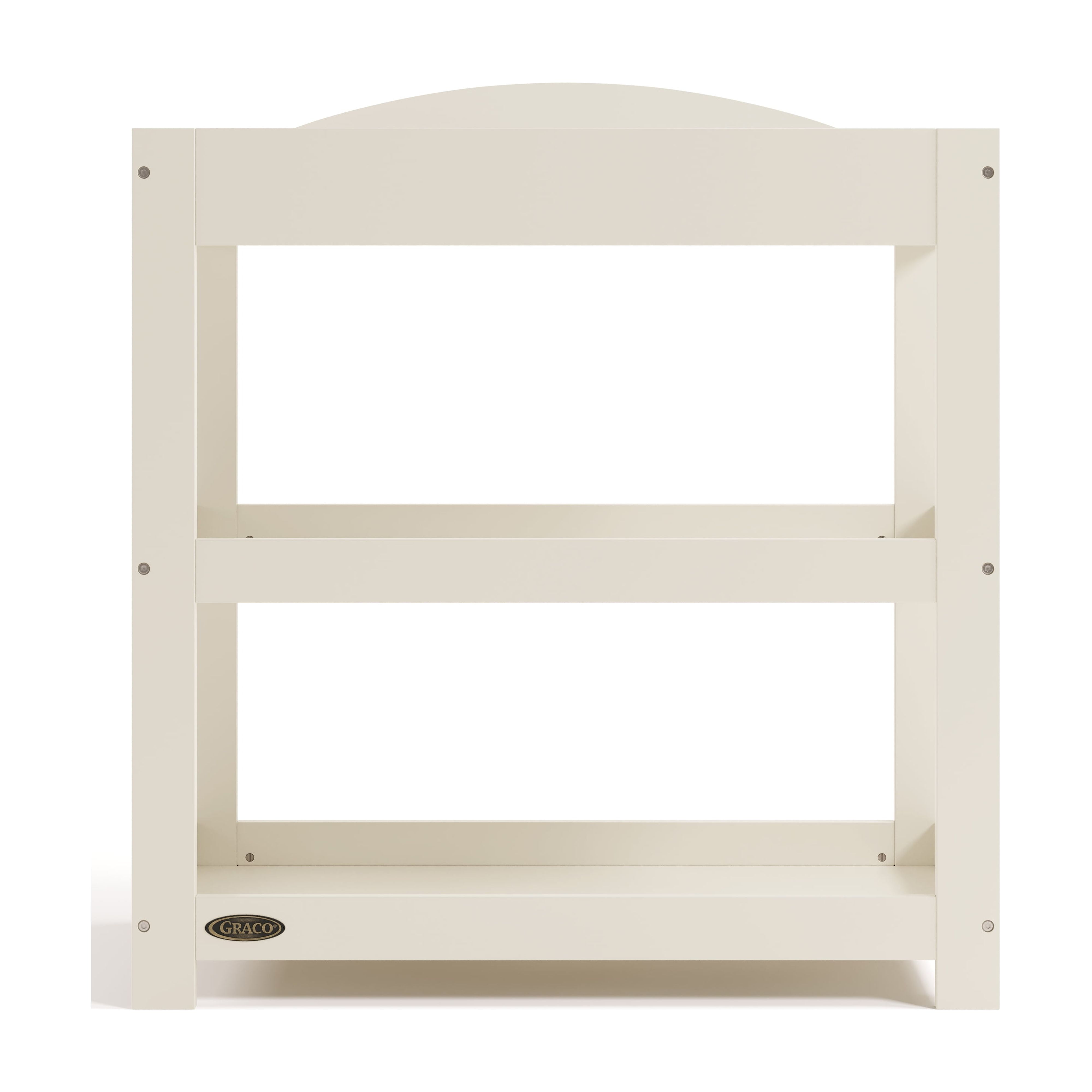 Graco Customizable Infant Changing Table with Changing Pad, Frosted Oat