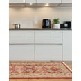 thumbnail image 7 of Unique Loom Sahand Collection Area Rug (2' 7" x 10' Runner Red/Blue), 7 of 7