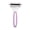 Purple, variant on BOKYAN Dual‑Purpose Pet Deshedding Brush & Dematting Comb – 2‑in‑1 Rake & Straight Knife for Cats & Dogs, Red
