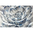thumbnail image 3 of Fleurs Grises et Bleues - Toile 24"x36 Pouces - Impression à la Demande, 3 of 5