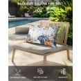 thumbnail image 4 of Pack of 2 Outdoor Lumbar Pillow Covers 11x16 Inch, Thanksgiving Fall Waterproof Throw Pillow Covers Set, Blue White Orange Pumpkin Leaves Indoor&Outdoor Decorative Cushion Cases for Patio Porch Car, 4 of 7