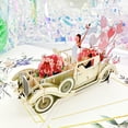 thumbnail image 3 of 3D Pop Up Flower Greeting Cards Wedding Card Anniversary Thanksgiving Valentines Day Birthday Gift Thank You Card Handmade Cards, 3 of 5