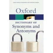 Angle View: The Oxford Dictionary of Synonyms and Antonyms (Other) 9780199210657