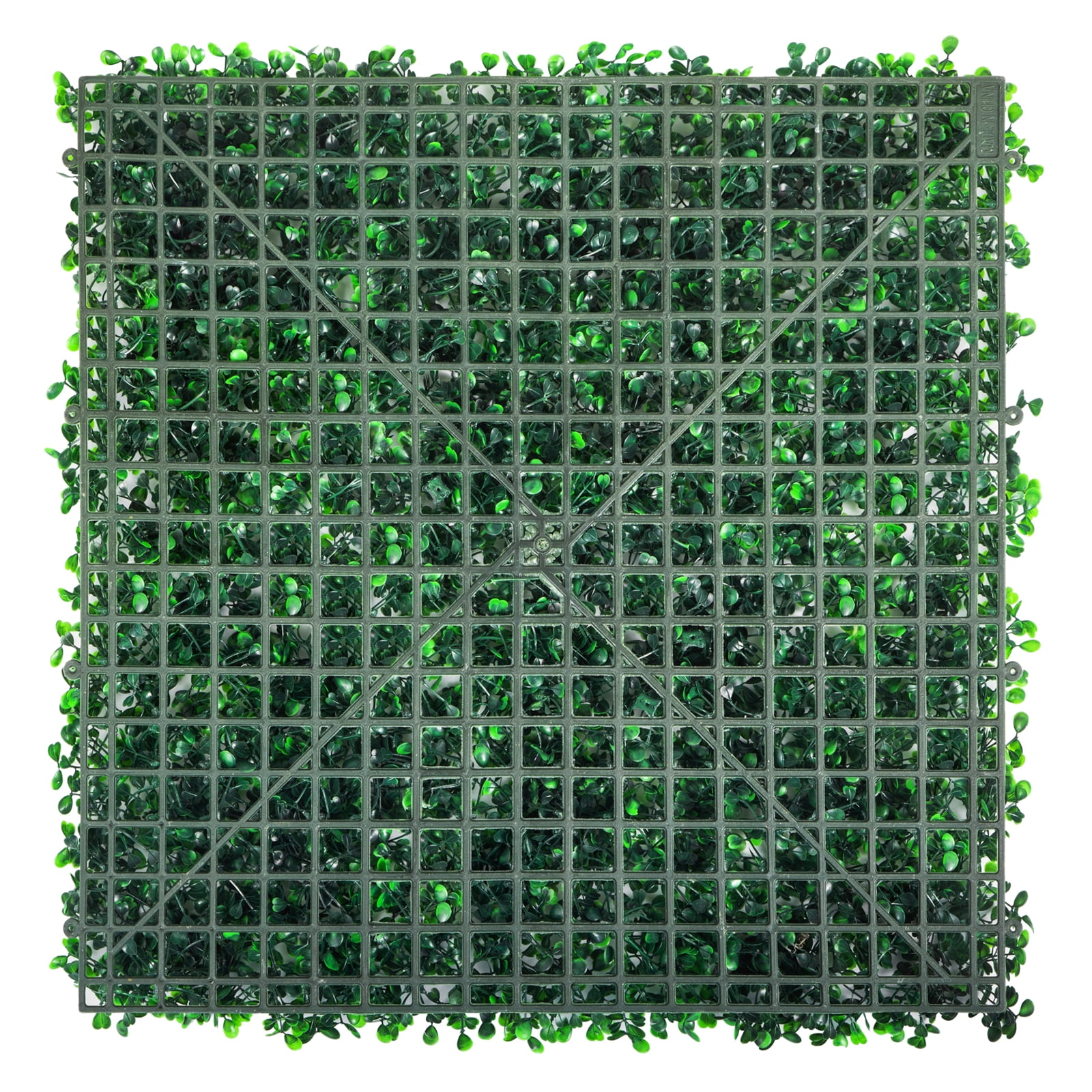 12PCS Artificial Boxwood Panels, Boxwood Hedge Wall Panels,Artificial Grass Backdrop Wall 1.6", Privacy Hedge Screen UV Protected for Outdoor Indoor Garden Fence Backyard, 20"x20"